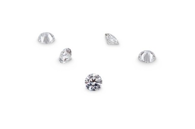 DIAMENT NATURALNY BRYLANT 0.04ct VS/H + CERTYFIKAT
