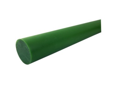 Pręt poliamid wałek fi 70x1000mm PA6-G zielony