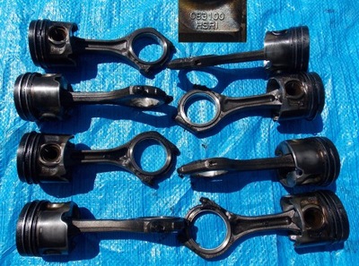 PISTON + CONNECTING ROD AUDI Q7 A8 D3 4.2 TDI BVN 2008R - milautoparts-fr.ukrlive.com