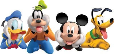 Klub Przyjaciół Myszka Miki, Mickey, pluto, donald