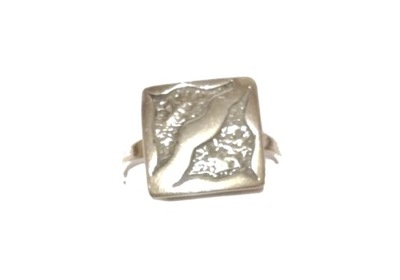 pierścionek zaręczynowy srebro 925