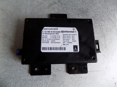 Mercedes w212 lift модуль круиз-контроль a1729002809 фото №1