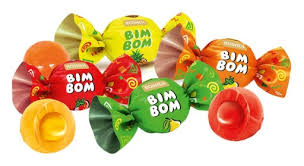 CUKIERKI ROSHEN BIM-BOM, KARMELKI OWOCOWE 1KG