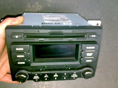 Kia rio iii 2012 2015 заводской радио фото №1