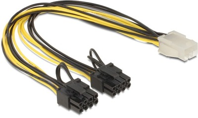 ROZDZIELACZ KABLA PCI-Express z 6-PIN na 2x 8-PIN