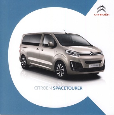 CITROEN SPACETOURER PROSPEKT MODÈLE 2017 CZECHY 56S - milautoparts-fr.ukrlive.com