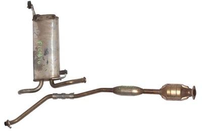 Kia picanto ii выхлоп труба гаситель 1.0 бензин g3la фото №1