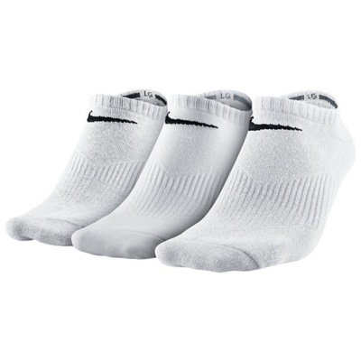 NIKE SKARPETY STOPKI SX4705 r.38-42 BIAŁE 3PAK