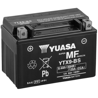 Akumulator 8Ah YUASA YTX9-BS Suzuki GSXR GR GSF RF