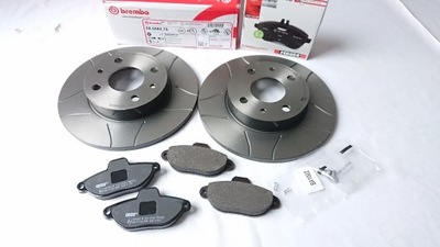 DISCS + PADS BRAKE FRONT FIAT PANDA PUNTO - milautoparts-fr.ukrlive.com