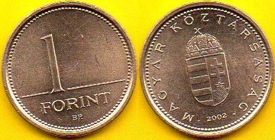 Węgry - 1 Forint 2002 r.