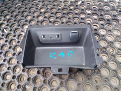 Бардачок полка aux renault kadjar фото №1