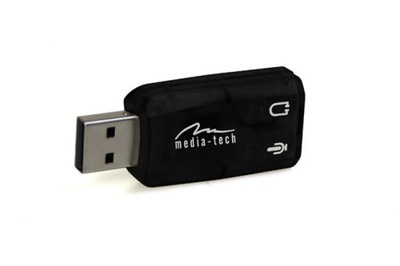 MEDIA-TECH KARTA MUZYCZNA DŹWIĘKOWA 5.1 NA USB