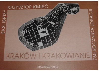 Krzysztof Kmieć ekslibrisy Kraków Autograf