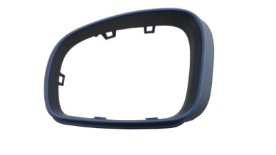 Корпус рамка дзеркало ліва do skoda fabia ii octavia roomster фото №1