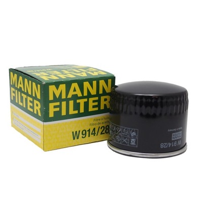 MANN FILTER OILS W914/28 ALTERNATIVE OP592/8 - milautoparts-fr.ukrlive.com