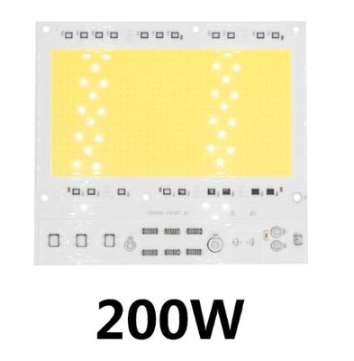 200W PROFESJONALNY MODUŁ LED COB 230V MEGA DIODA