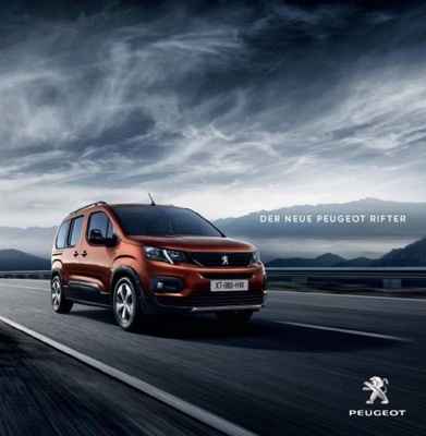 PEUGEOT RIFTER PROSPEKT MODÈLE 2019 AUSTRIA - milautoparts-fr.ukrlive.com