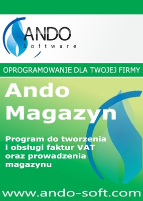 Ando Magazyn - Program do obsługi magazynu - ESD