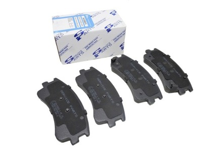 PADS BRAKE FRONT MAZDA 6 GG GY 2.0 2.3 2.0DI - milautoparts-fr.ukrlive.com