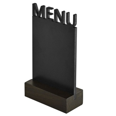 MENU - tabliczka kredowa stolikowa gastronomiczna