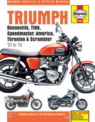 Triumph Bonneville T100 Speedmaster 01-15 