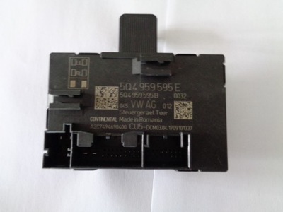 Vw skoda модуль блок керування двері 5q4959595e фото №1
