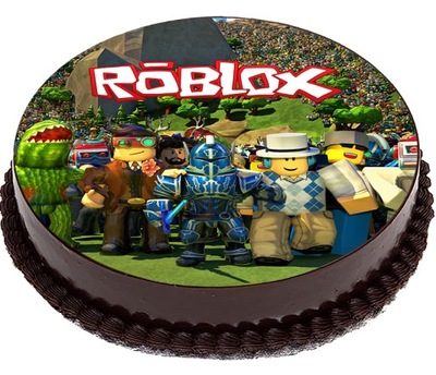 Roblox Oplatek Na Tort Vito I Bella