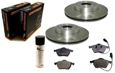 DISCS PADS FORD GALAXY VW SHARAN SEAT ALHAMBRA I 1995- FRONT SET 288MM - milautoparts-fr.ukrlive.com