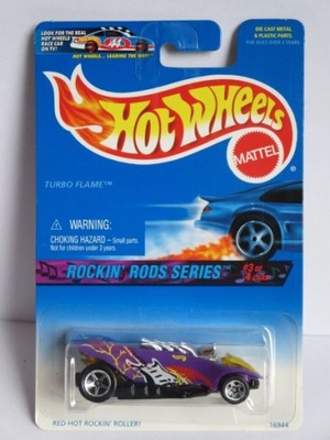 Hot Wheels 1:64 Turbo Flame purple HW1997