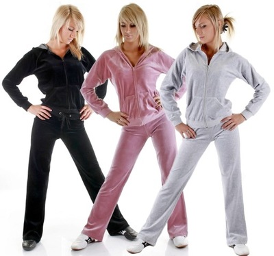 Dresy damskie welurowe - dres damski welurowy 4XL