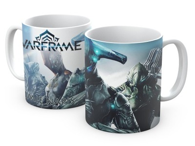 KUBEK GRACZA WARFRAME 330ml + imię gracza napis