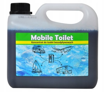 PŁYN DO TOALET TURYSTYCZNYCH Mobile Toilet 2L BLUE