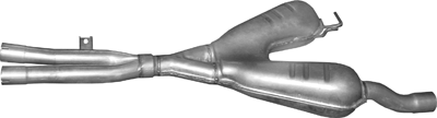 SILENCER BMW E39 523 525 530 2000-2003R CENTRAL - milautoparts-fr.ukrlive.com