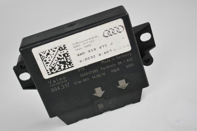 CONTROL UNIT PARKING PARKTRONIC AUDI A6 A7 4H0919475J - milautoparts-fr.ukrlive.com