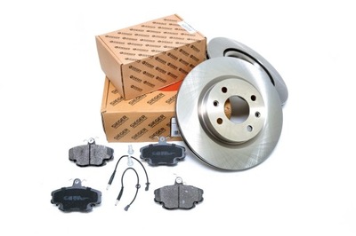 COMPLET DISQUES DE FREIN 259MM + SABOTS DE FREIN AVANT DACIA LOGAN 2004-2012 - milautoparts-fr.ukrlive.com