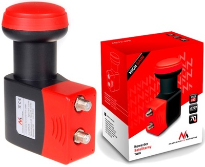 Konwerter satelitarny Maclean, LNB, Twin, High Gain, MCTV-670