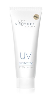 UV PROTECTOR Beig ochrona przeciwsłoneczna SPF 50+