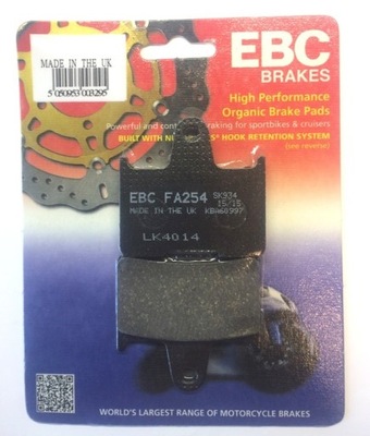 PADS BRAKE EBC FA254 - milautoparts-fr.ukrlive.com