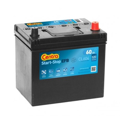 BATTERY 60 AH CENTRA EFB CL604 - milautoparts-fr.ukrlive.com