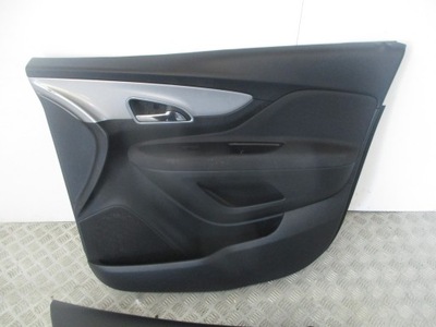 Оббивка двері праве opel mokka 16r передні фото №1