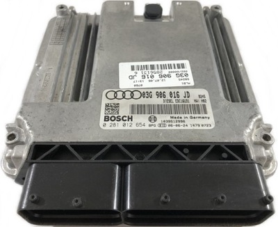 COMPUTER CONTROL UNIT ENGINE BOSCH 03G906016JD 0281012654 - milautoparts-fr.ukrlive.com