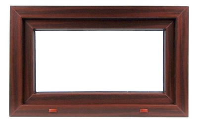 OKNO PCV 900 x 700mm UCHYLNE 1x MAHOŃ ZEWNĘTRZNY