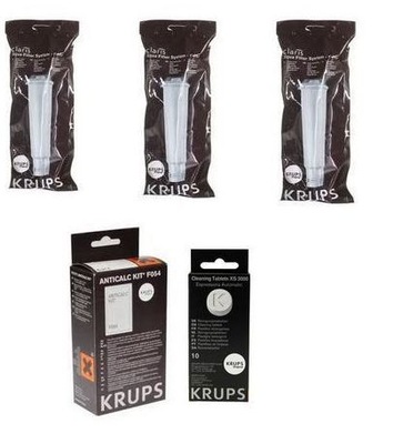 Filtr x3 odkamieniacz tabletki ekspres Krups