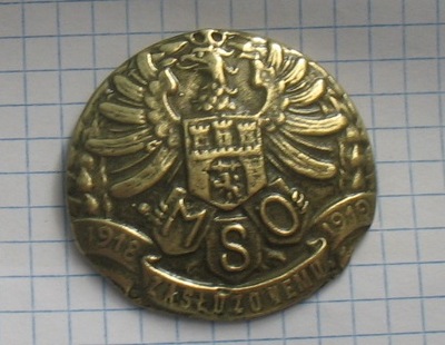 odznaka Milicyjna Straż Obywatelska 1918 1919