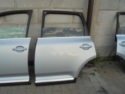 Дверь левый задняя vw touareg lb5s -доставка- фото №1