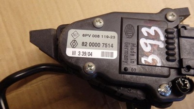 Педаль потенціометр газу renault espace 8200007s14 фото №1