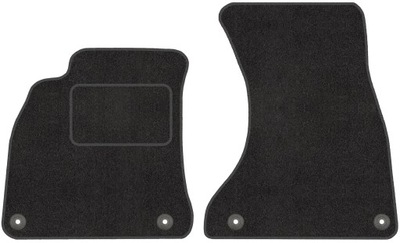 AUDI A4 B8 (OD 2008) MATS VELOUR FRONT - milautoparts-fr.ukrlive.com