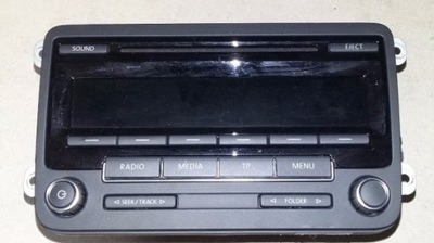 Vw tiguan golf touran радиопроигрыватель 5m0035186j фото №1