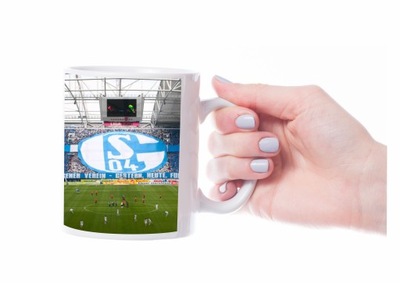 FC Schalke 04 kubek ceramiczny+IMIĘ na Prezent